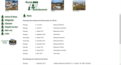 Desktop Screenshot of gewerbe-bauma.ch